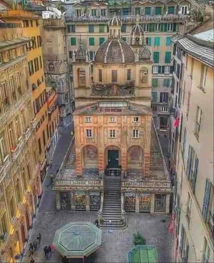 Amazing San Lorenzo 19, Rolli Palace Unesco - Stunning View Overlooking The Cathedral - Free Private Parking- Genoa Ngoại thất bức ảnh